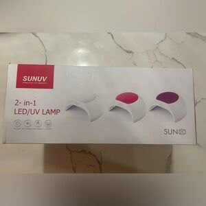 SUNUV SUN2C LED UV Nail Lamp – Gel Polish Dryer (New in Box)